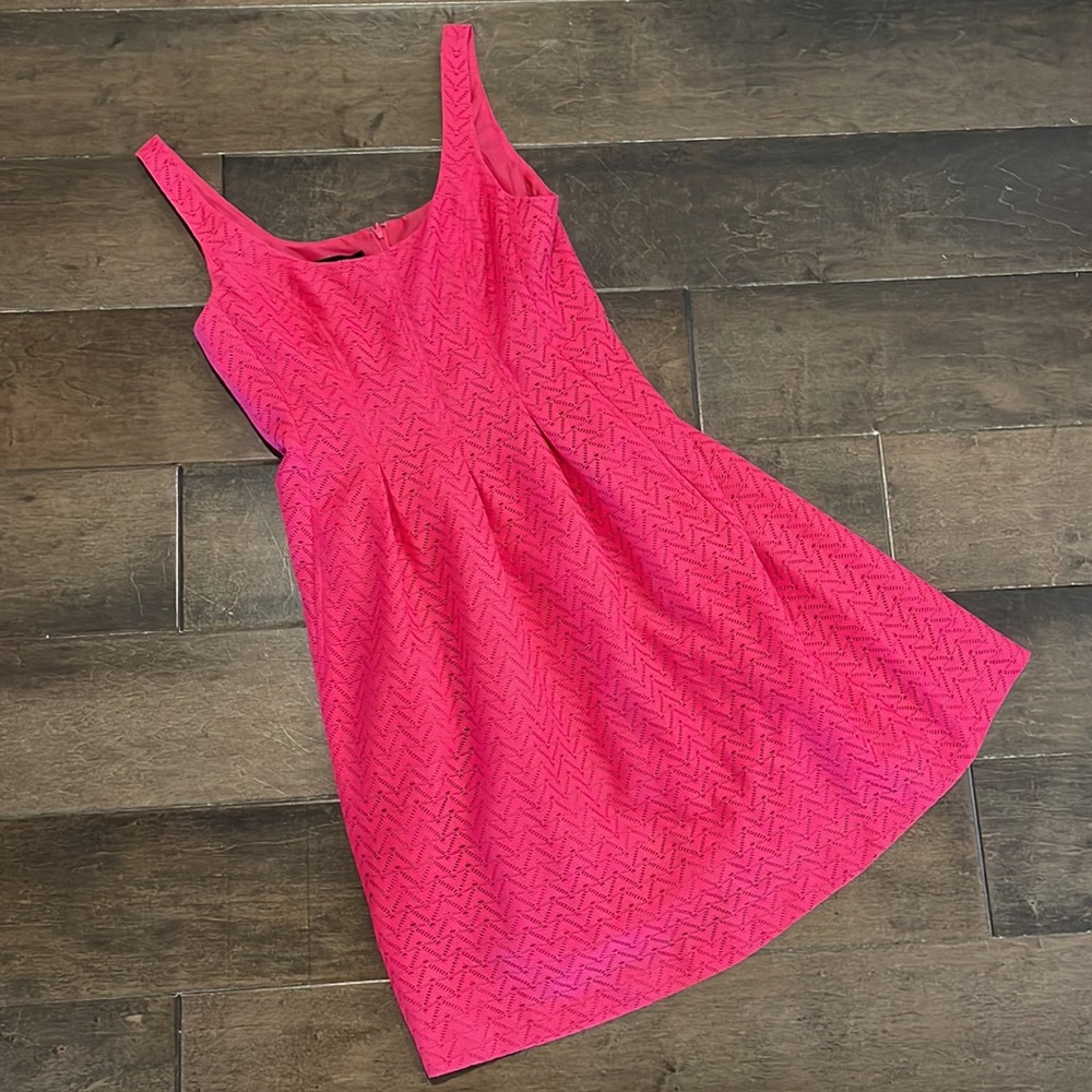 Nine West hot pink dress